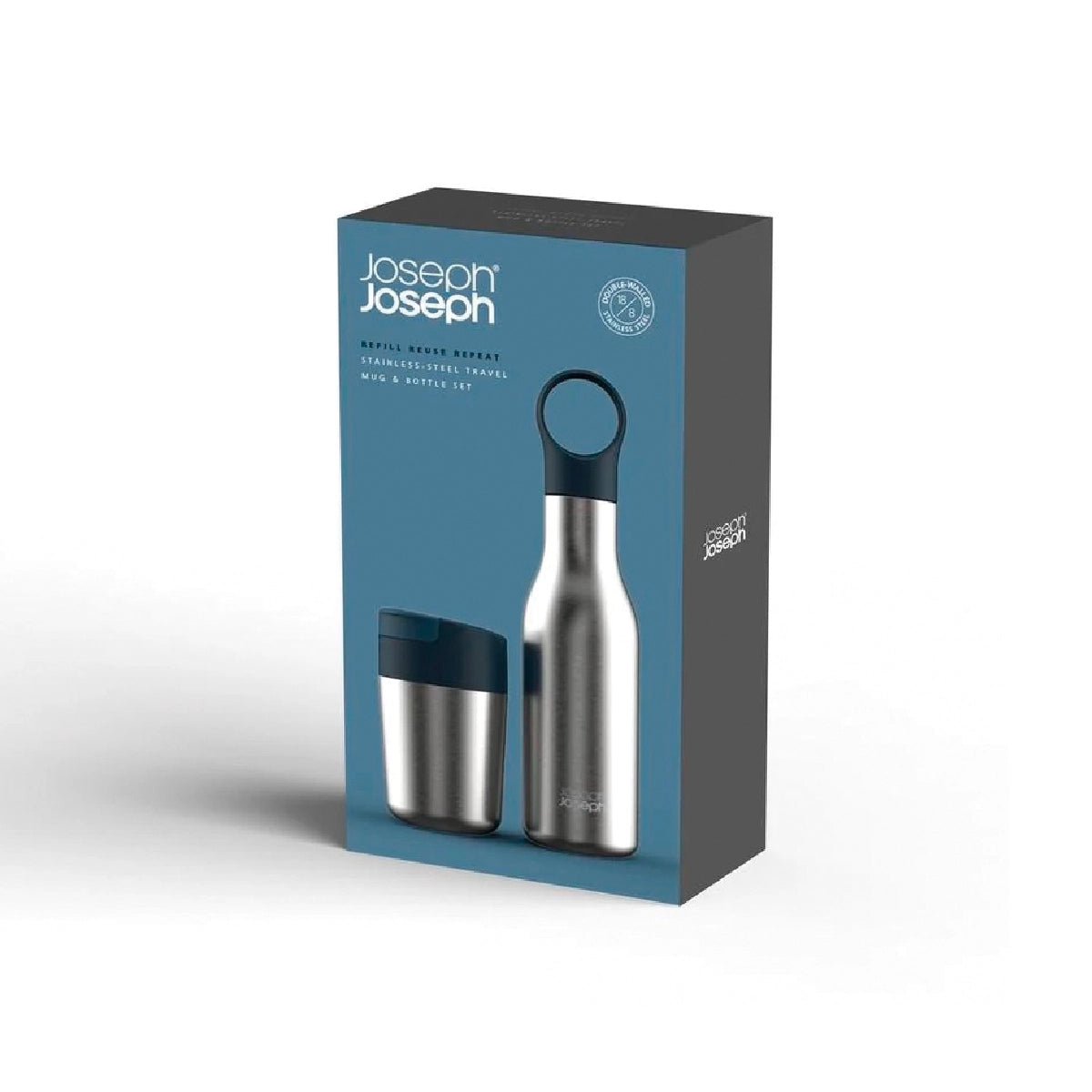 Set de botella y vaso térmico