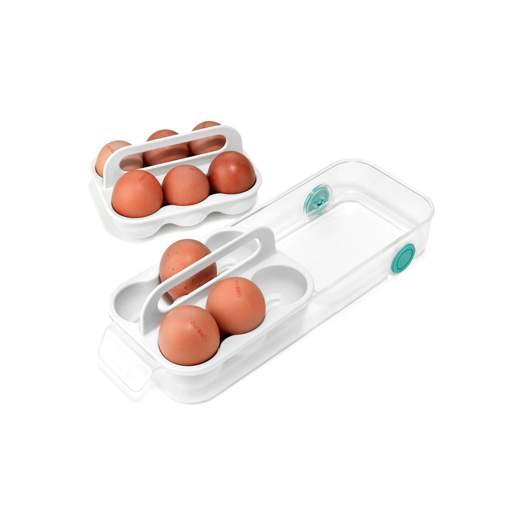 Organizador para huevos en heladera
