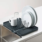 Escurridor con rejilla plegable
