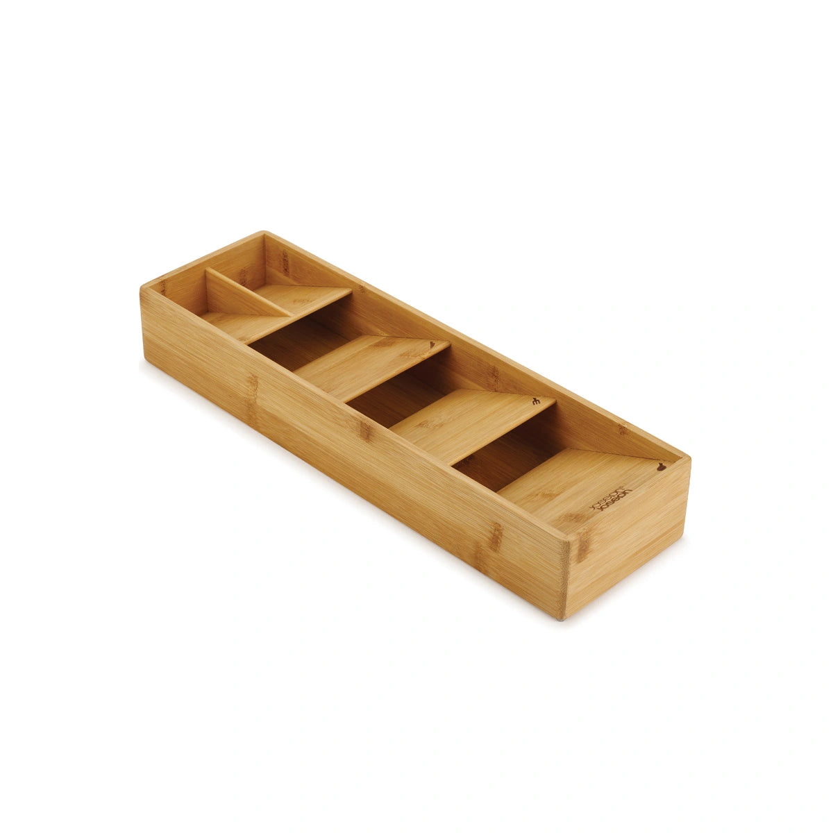 Organizador de cubiertos compacto de Bambú