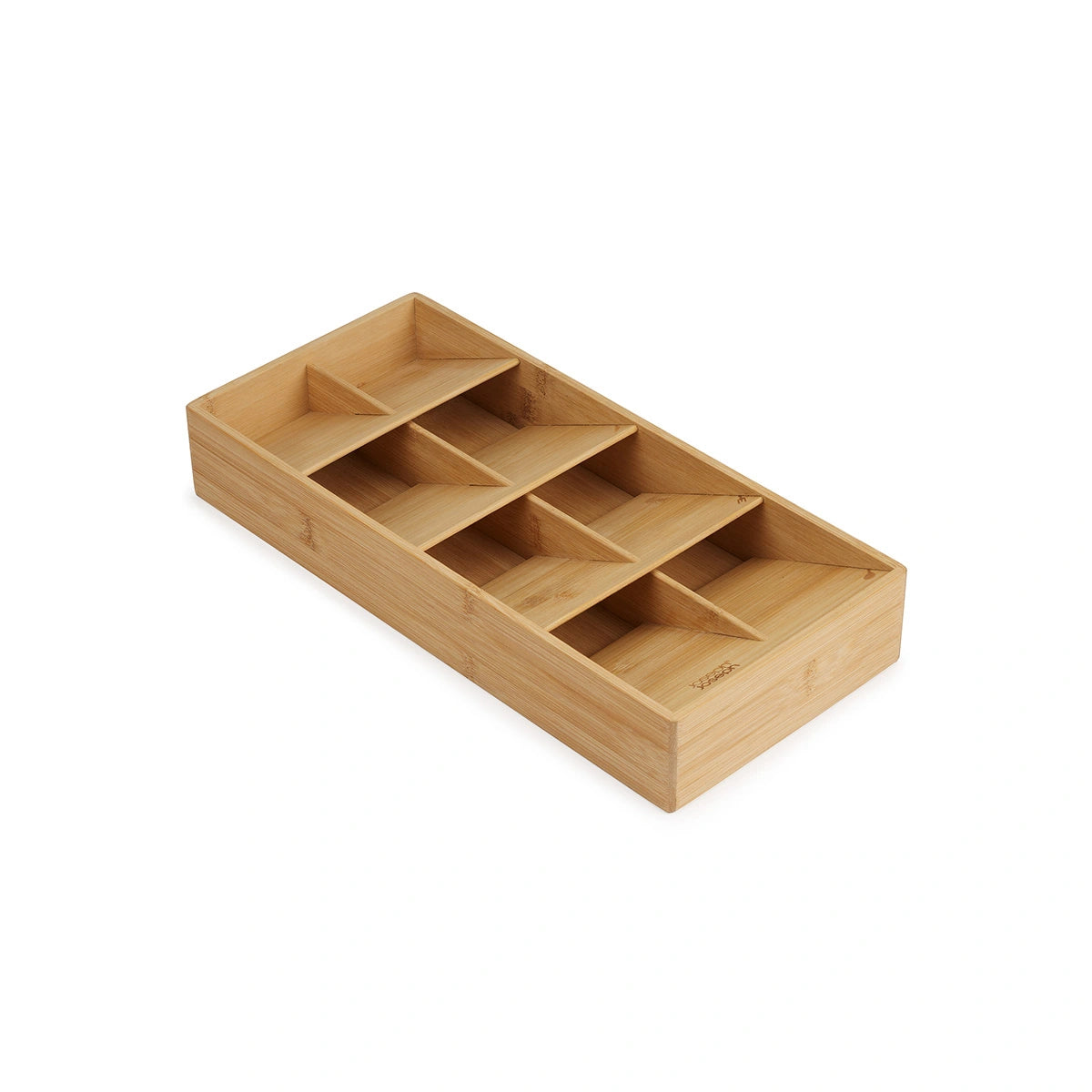 Organizador de cubiertos de Bambú doble