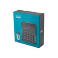 Pack de escurridor y dispensador de jabón en acero inoxidable