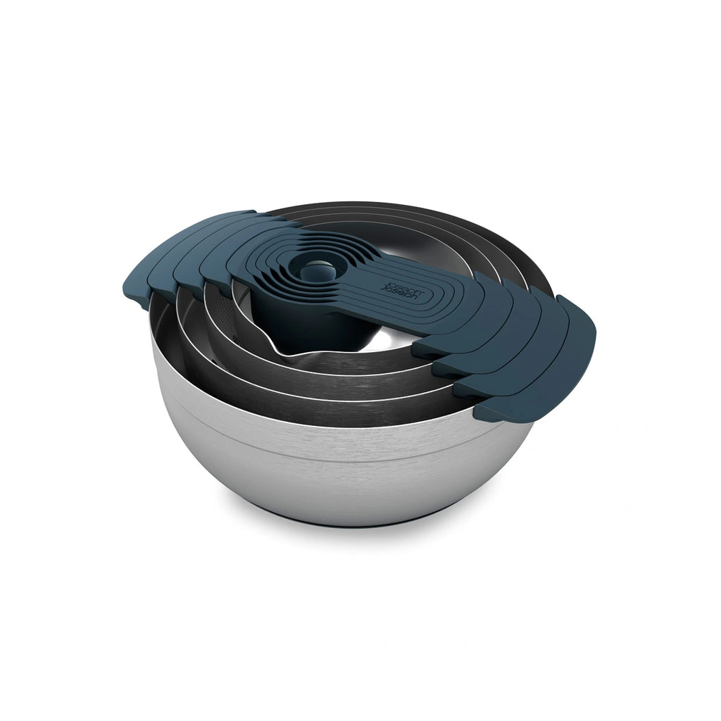 Set de 9 bowls para preparar alimentos Nest Acero Inoxidable