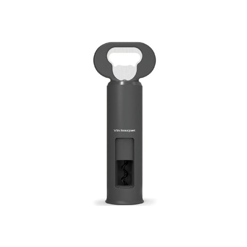 Abridor 3 en 1 negro Vin Bouquet