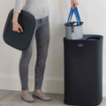 Cesta Tota para separación de ropa negro 60L