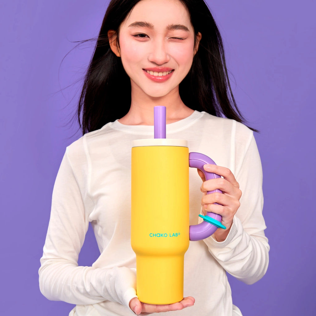 Bawang Tumbler amarillo-violeta