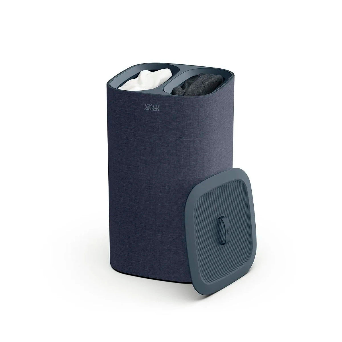 Cesta Tota para separación de ropa negro 60L