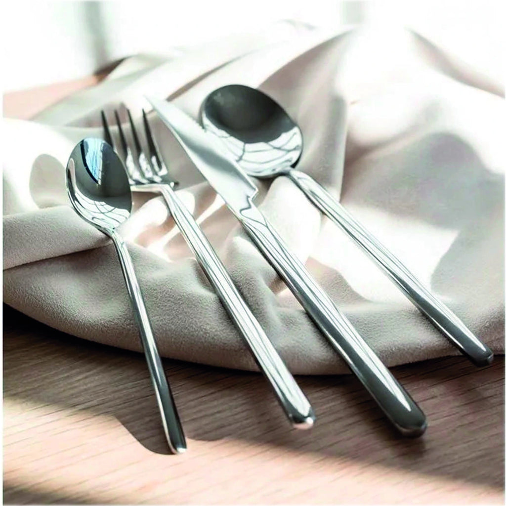 Set de 24 cubiertos de acero inoxidable