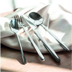 Set de 24 cubiertos de acero inoxidable