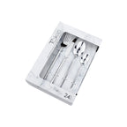 Set de 24 cubiertos de acero inoxidable