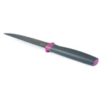 Cuchillo violeta Elevate serrado